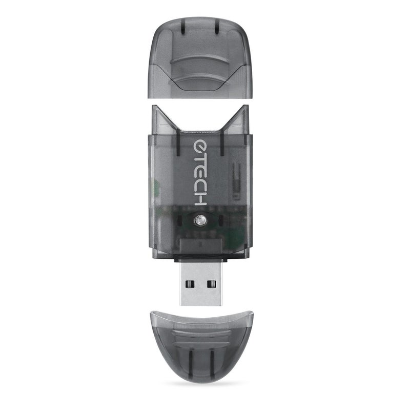 ETECH [5 Pack] eTECH Collection USB2.0 SDHC/SDXC Memory Card Reader/Writer - Support SanDisk Kingston 258GB 128GB 64GB SDXC SDHC SD MMC Ultra SDHC Extreme SDXC (Upgraded Version, Support SDXC) (Black) - Image 2